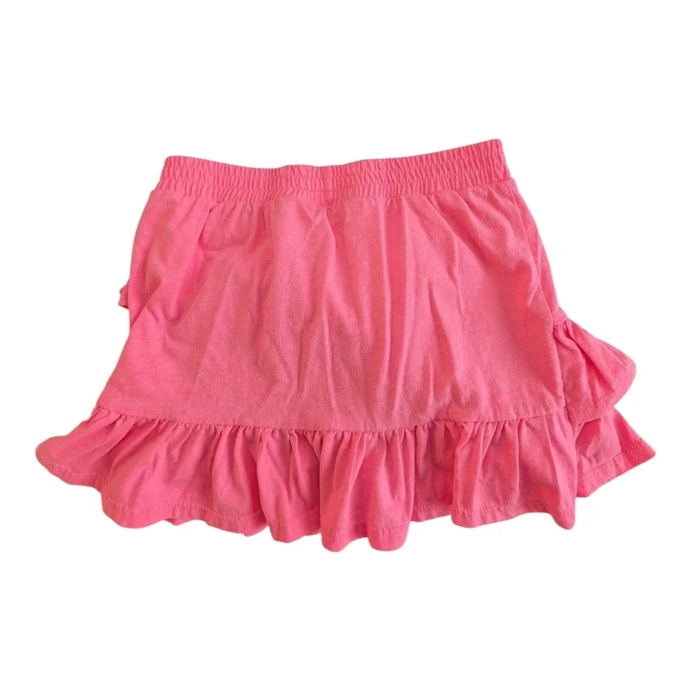 Carter's Girls Chic Pink Ruffled Mini Skort Cotton Size 6/6X